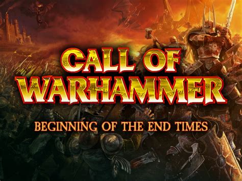medieval 2 warhammer mod|beginning of the end times mod.
